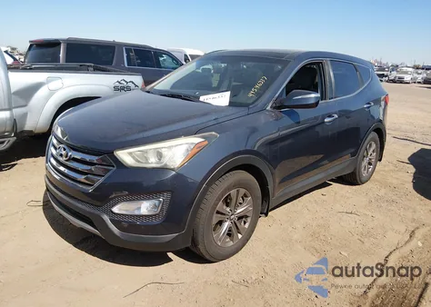 2013 Hyundai Santa Fe Sport from USA, damaged, VIN 5XYZU3LB9DG042564